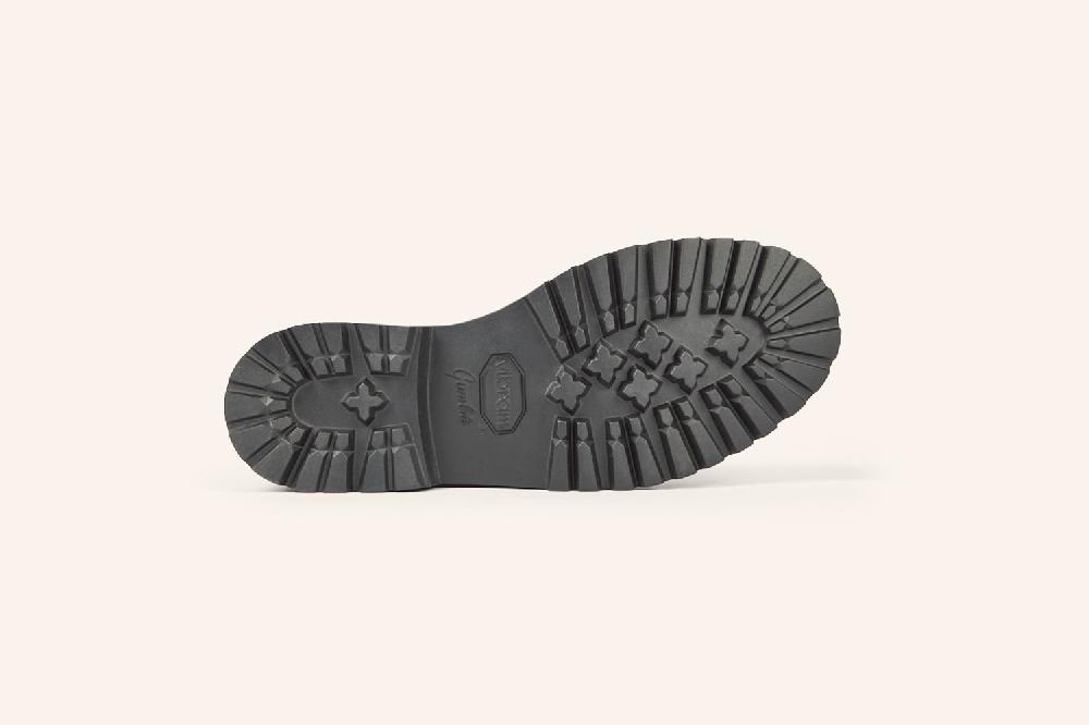 Heschung Bottine En Cuir Suportlo à Col Fourré Mouton Pour Homme Semelle Gomme Coloris Naturel