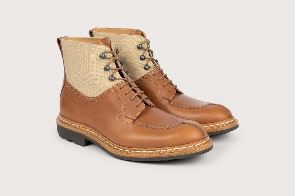 heschung Bottine en cuir Suportlo pour Homme semelle gomme coloris Naturel