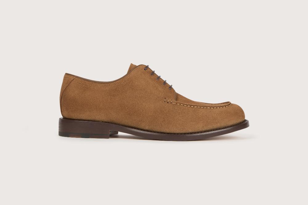 Heschung Derby En Cuir De Veau Pour Homme Semelle Cuir Coloris Terre