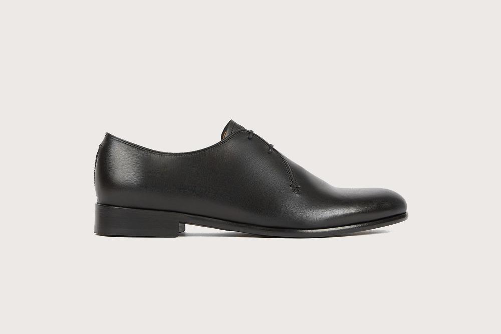 Heschung Derby En Cuir Lisse Pour Homme Semelle Cuir Coloris Noir