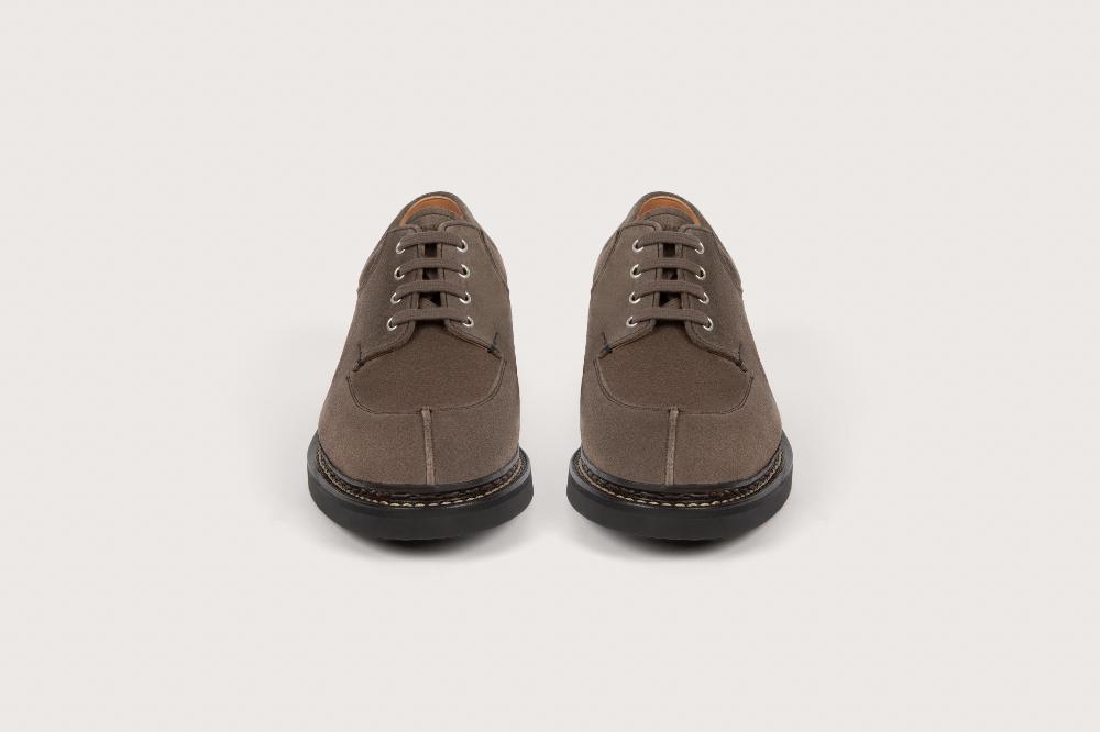 Heschung Derby Femme Intemporel En Cuir Hydrovelours Acacia Pour Une Allure Casual Ou Habillée