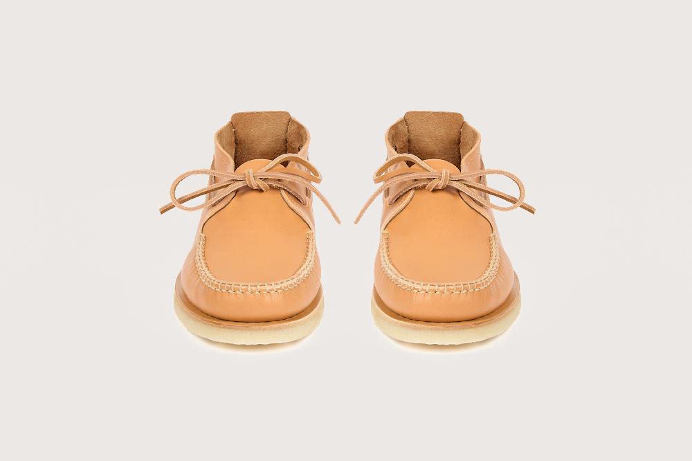 Heschung Mocassin Arapaho Pour Femme Semelle Crêpe Coloris Naturale