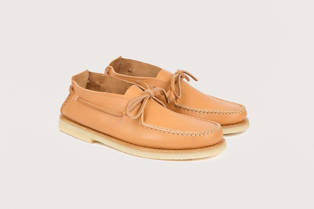 heschung Mocassin Arapaho pour femme semelle crêpe coloris Naturale