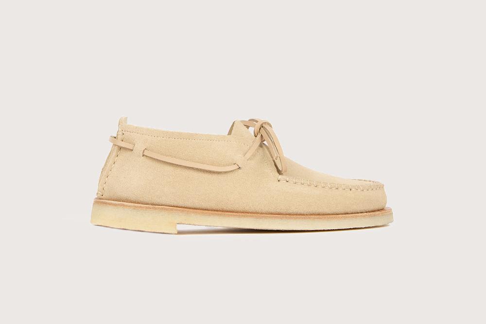 Heschung Mocassin Araphao Pour Femme Semelle Crêpe Coloris Sable