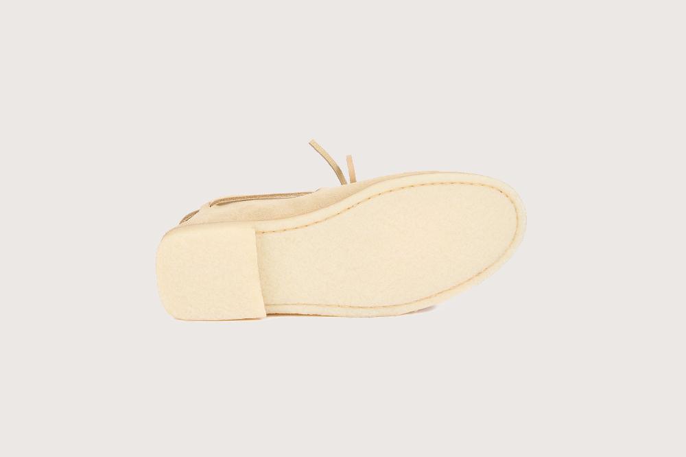 Heschung Mocassin Araphao Pour Femme Semelle Crêpe Coloris Sable