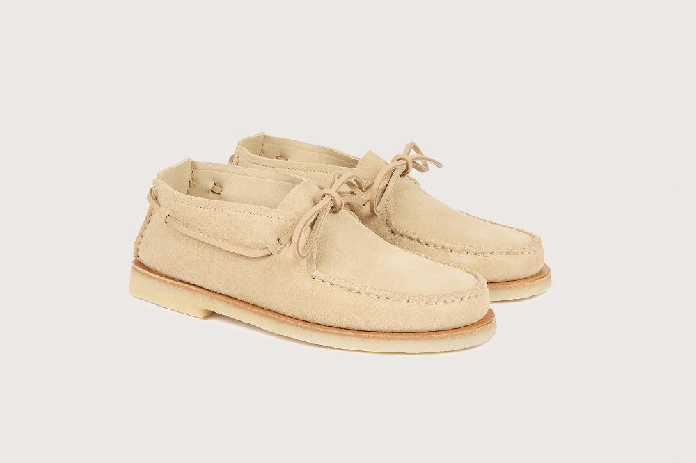 heschung Mocassin Araphao pour femme semelle crêpe coloris Sable