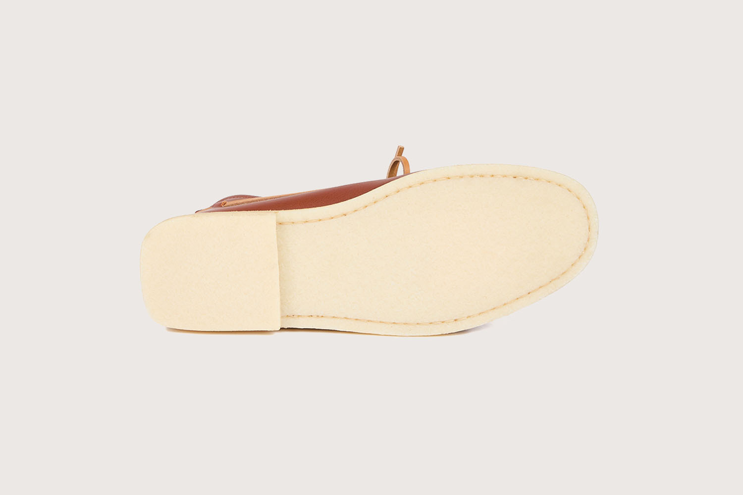 Heschung Mocassin Araphao Pour Homme Semelle Crêpe Coloris Fieno