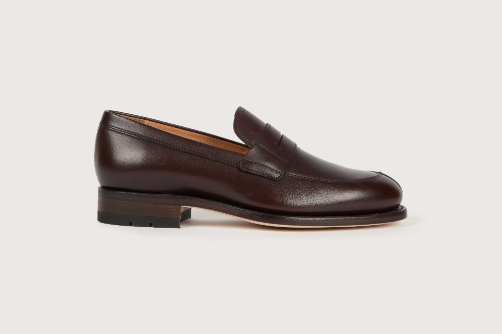 Heschung Mocassin Femme En Cuir Moro Sur Semelle Cuir Pour Une Allure élégante Et Affirmée