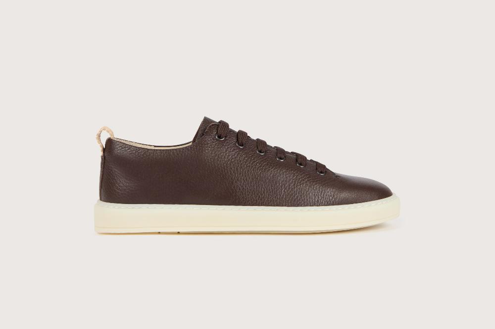 Heschung Sneakers Homme En Cuir De Veau Sur Une Semelle En Gomme élégantes Et Confortables