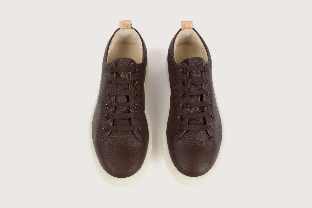 Heschung Sneakers Homme En Cuir De Veau Sur Une Semelle En Gomme élégantes Et Confortables