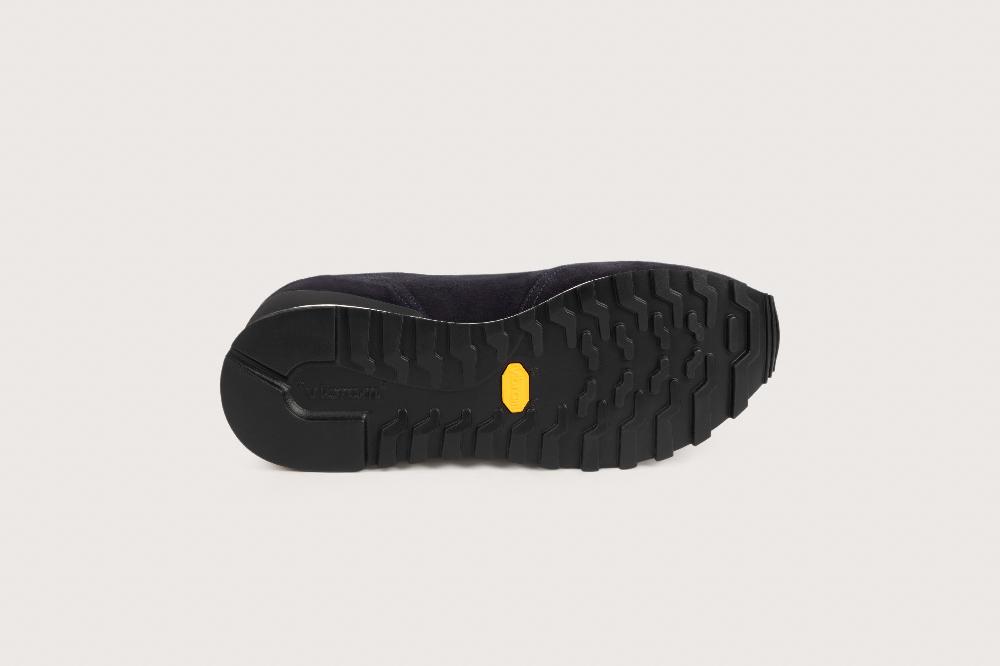 Heschung Sneakers Homme Raffinées Et élégantes En Cuir Velours Navy