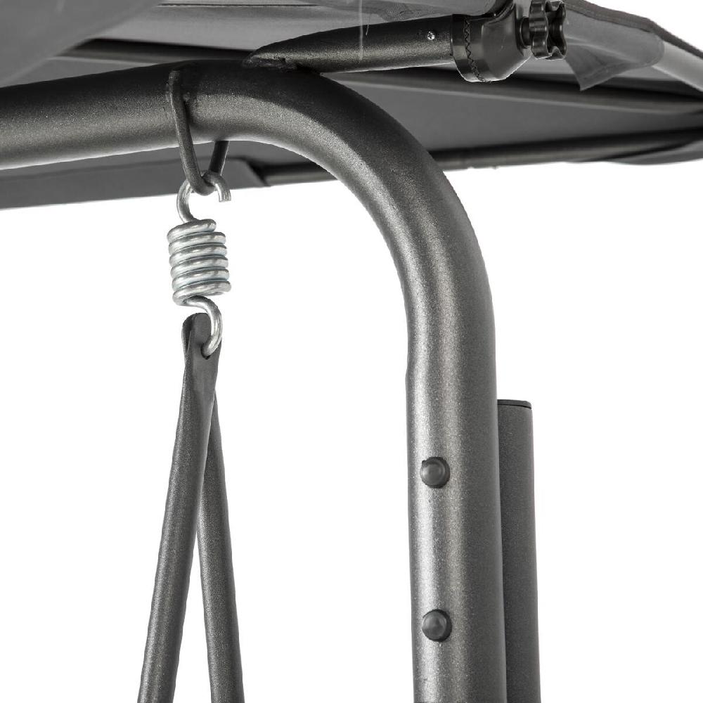 Hesperide Balancelle De Jardin LAKO Graphite & Ardoise