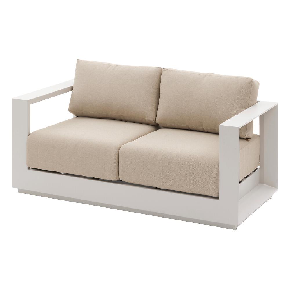 Hesperide Canapé De Jardin ALLURE Avoine & Beige Zebrano