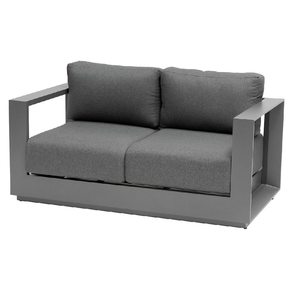 Hesperide Canapé De Jardin ALLURE Graphite & Gris Zebrano