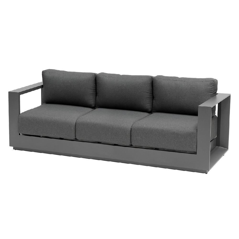 Hesperide Canapé De Jardin ALLURE Graphite & Gris Zebrano