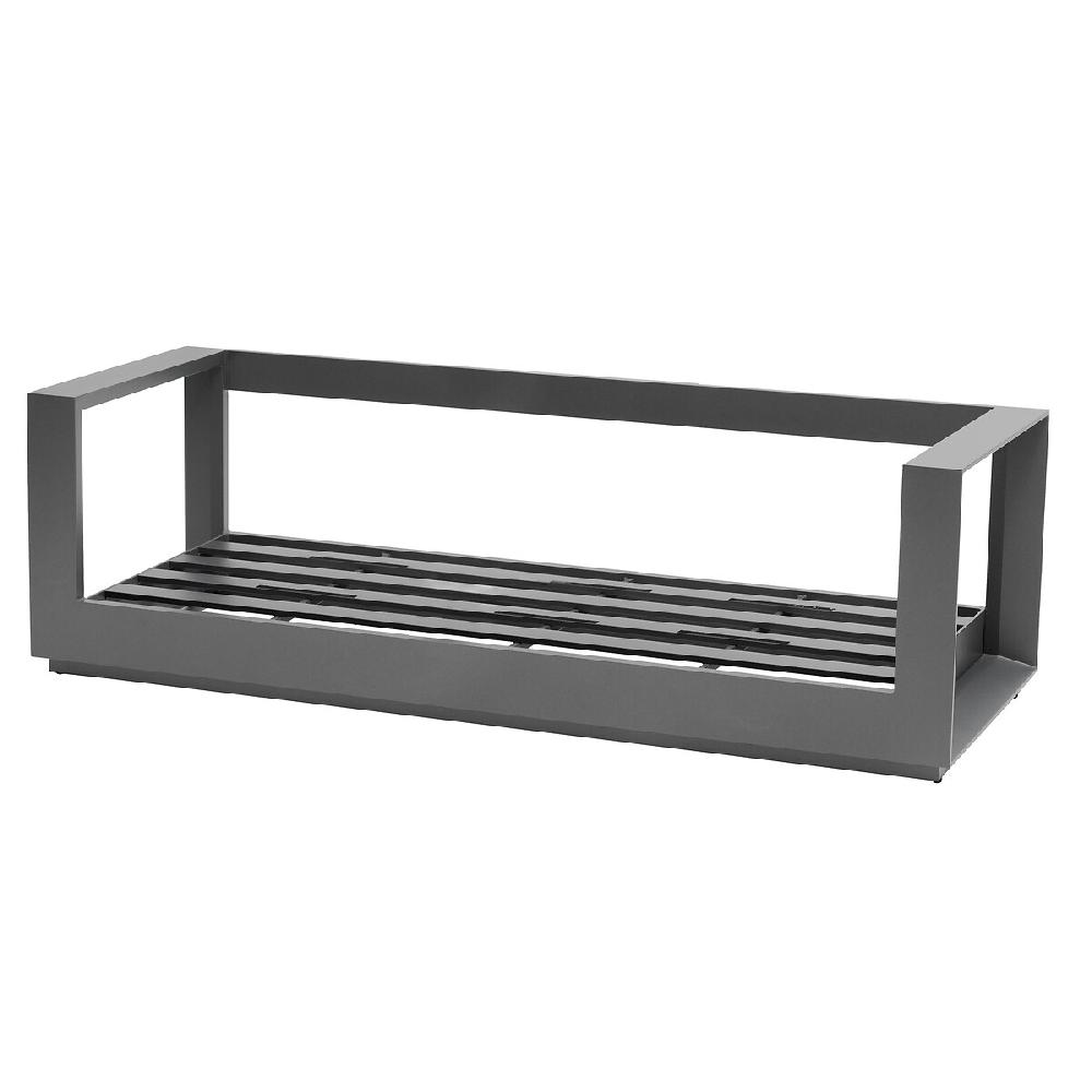 Hesperide Canapé De Jardin ALLURE Graphite & Gris Zebrano
