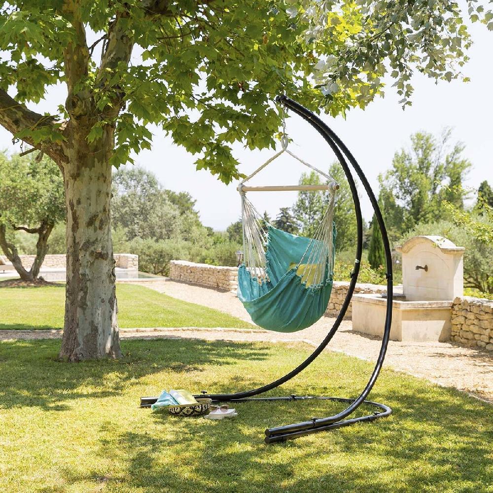 hesperide Chaise de détente CUENCA Jade + 1 pied pour chaise suspendue