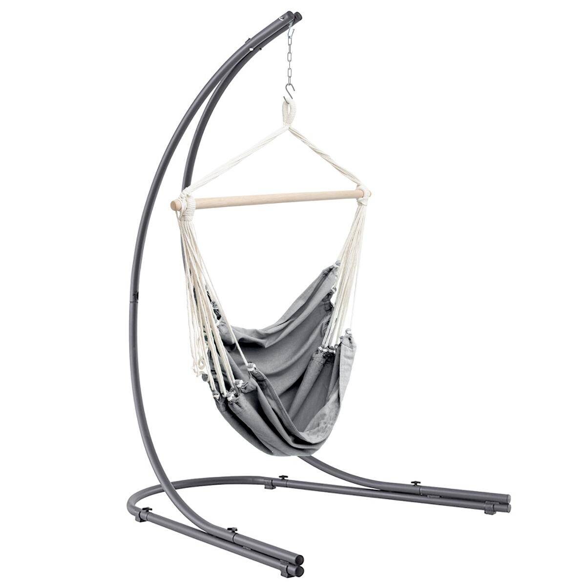 Hesperide Chaise De Détente Suspendue CUENCA Gris Perle