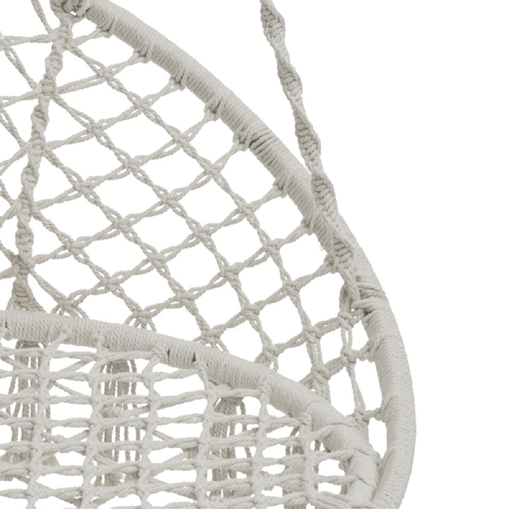 Hesperide Chaise De Détente Suspendue En Macramé PLUMAYA Beige