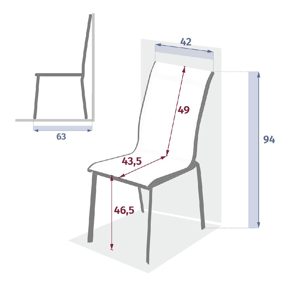 Hesperide Chaise De Jardin Empilable AXANT Lin & Argile