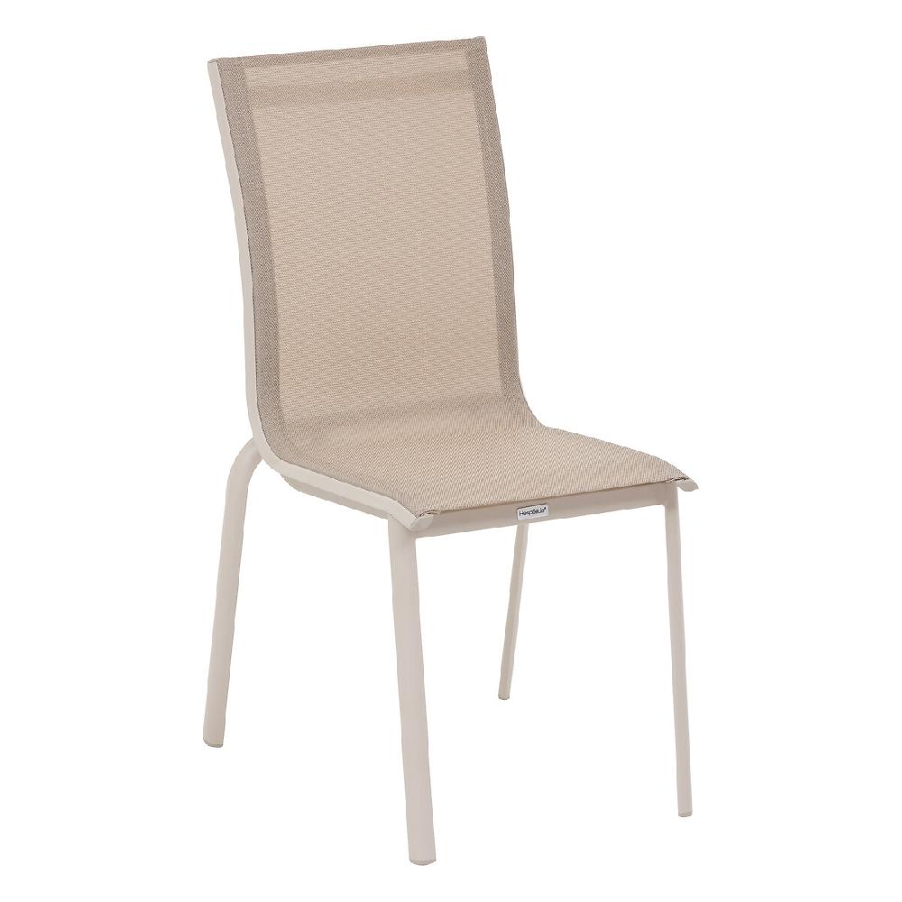 hesperide Chaise de jardin empilable AXANT Lin & Argile