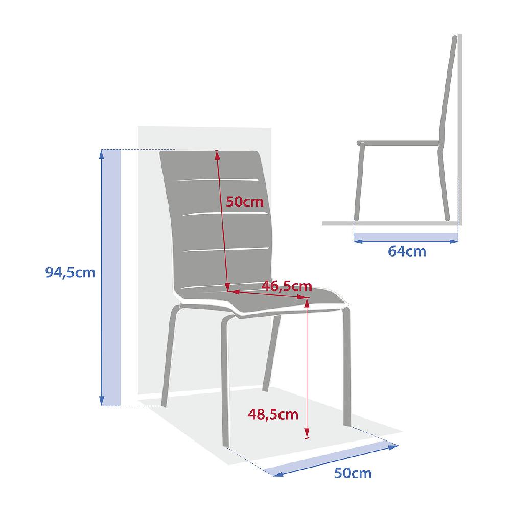 Hesperide Chaise De Jardin Empilable DIESE Ivoire & Argile