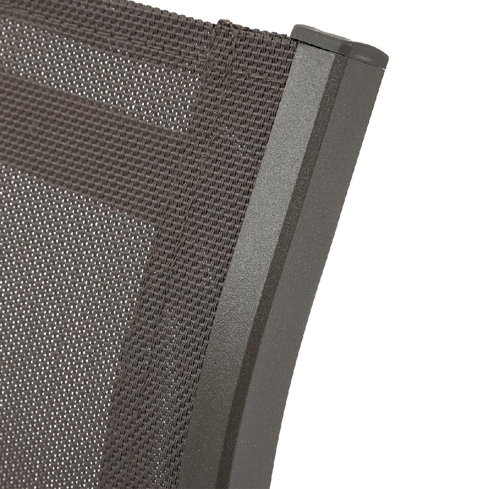 Hesperide Chaise De Jardin Empilable ESSENTIA Wengé & Praliné