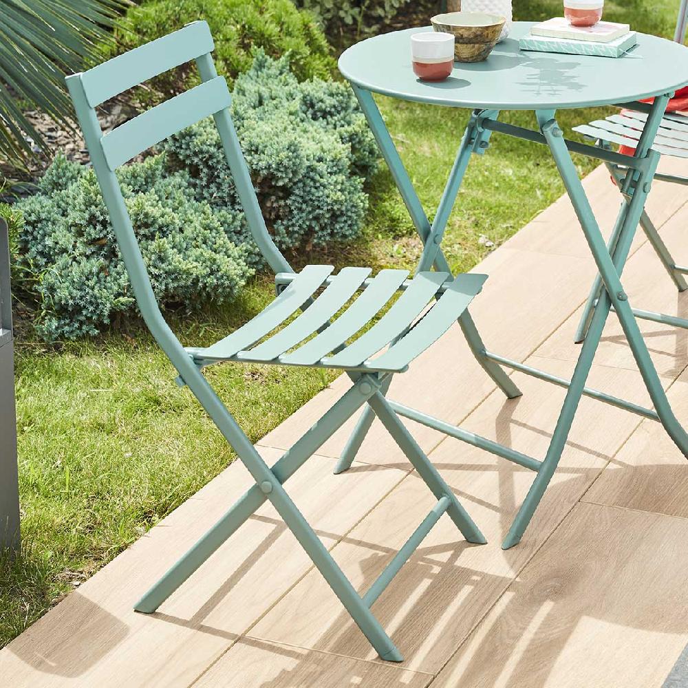 hesperide Chaise de jardin pliante GREENSBORO Vert jade