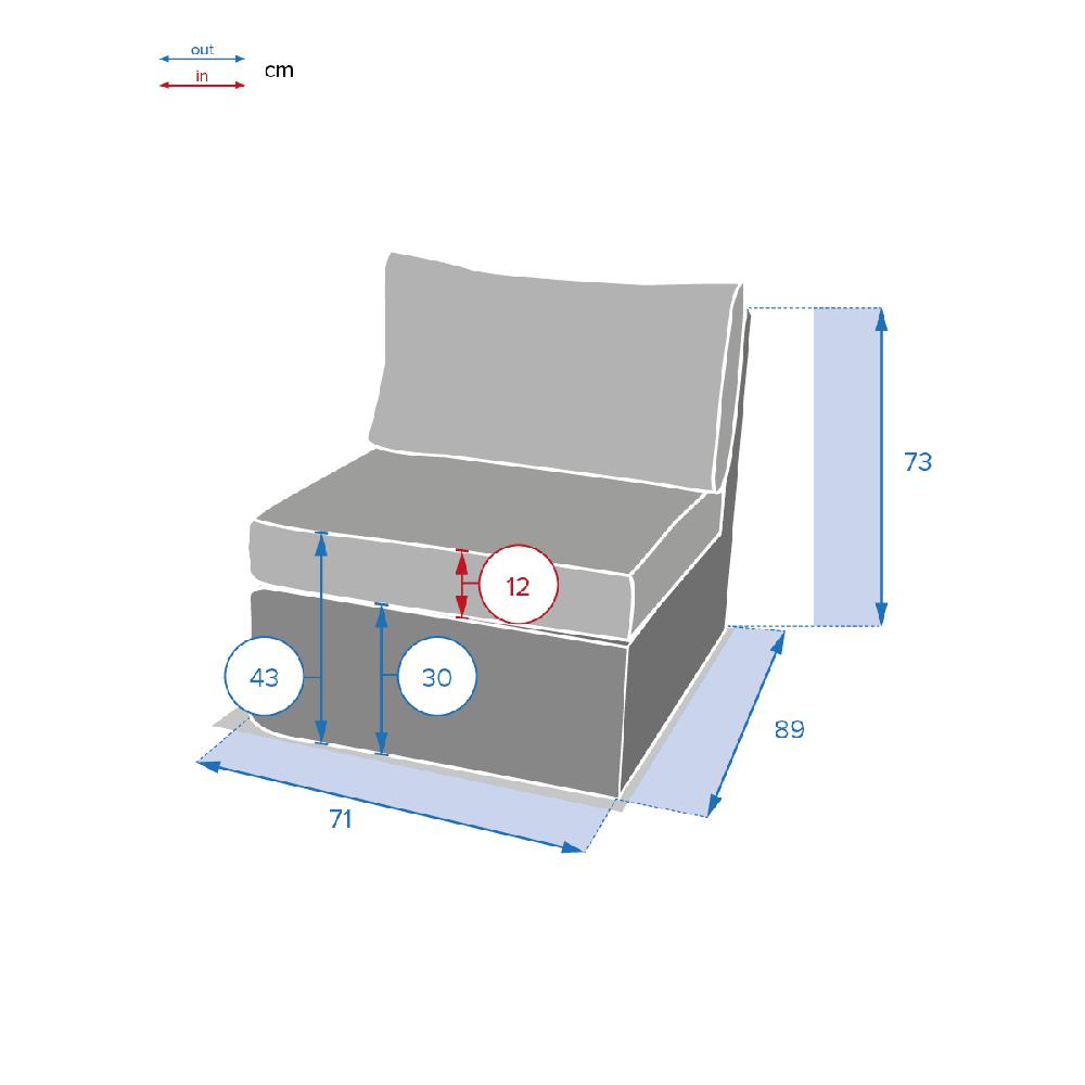 Hesperide Chauffeuse De Jardin MOORÉA Terre D'ombre