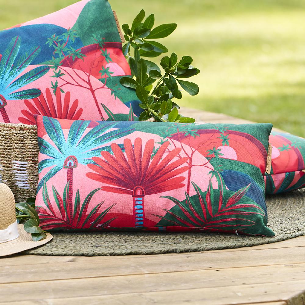 hesperide Coussin déco d'extérieur MAORIA motif Jungle