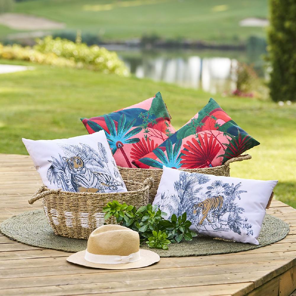 Hesperide Coussin Déco D'extérieur MAORIA Motif Tigre