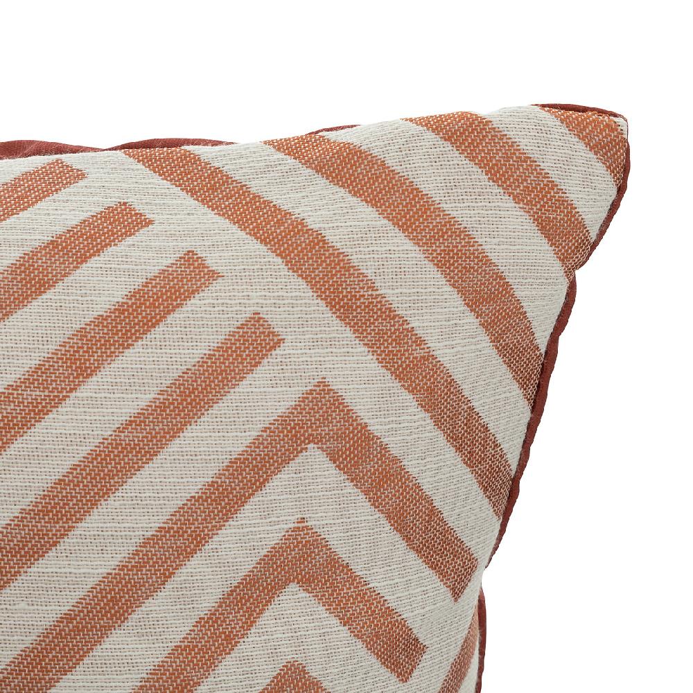 Hesperide Coussin Déco D'intérieur Et D'extérieur DEYO Jacquard Terracotta