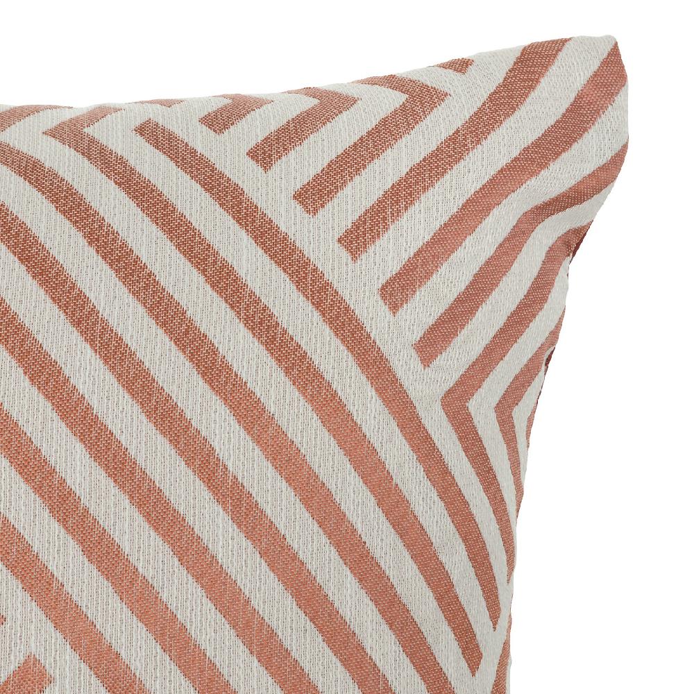 Hesperide Coussin Déco D'intérieur Et D'extérieur DEYO Jacquard Terracotta