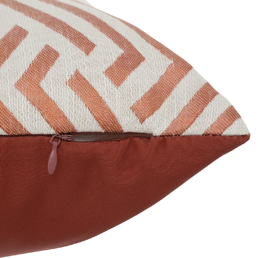 Hesperide Coussin Déco D'intérieur Et D'extérieur DEYO Jacquard Terracotta