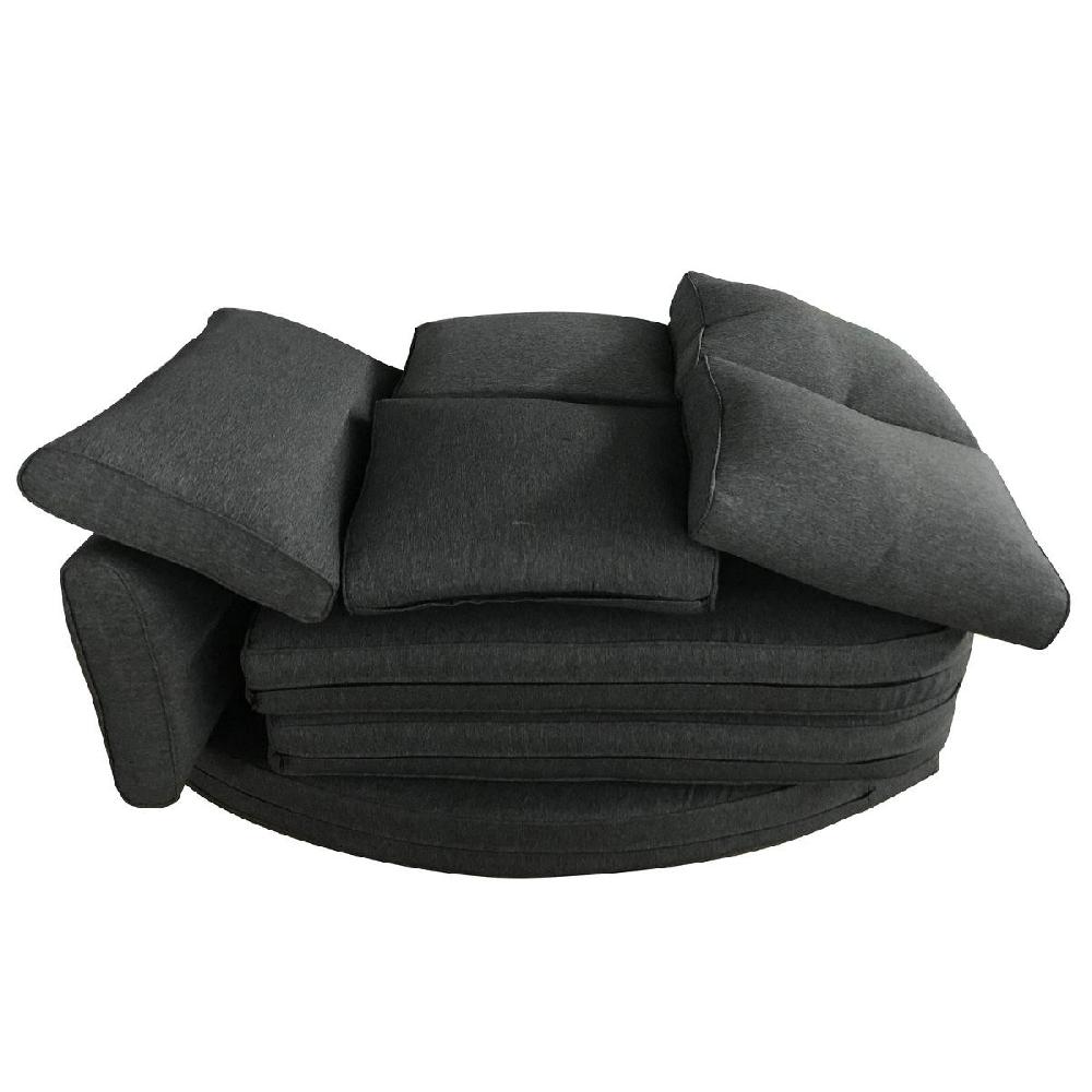 hesperide Coussins de remplacement pour salon d'angle MOORÉA Terre d'ombre