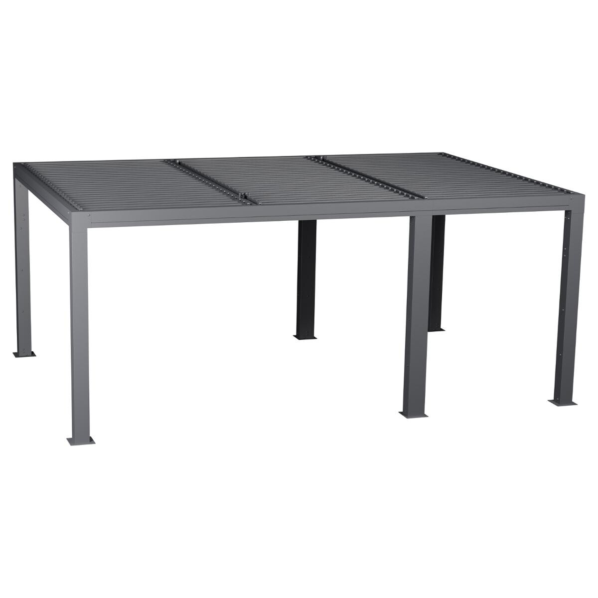 Hesperide Demi-extension Pour Pergola Bioclimatique MAJAÉ Graphite