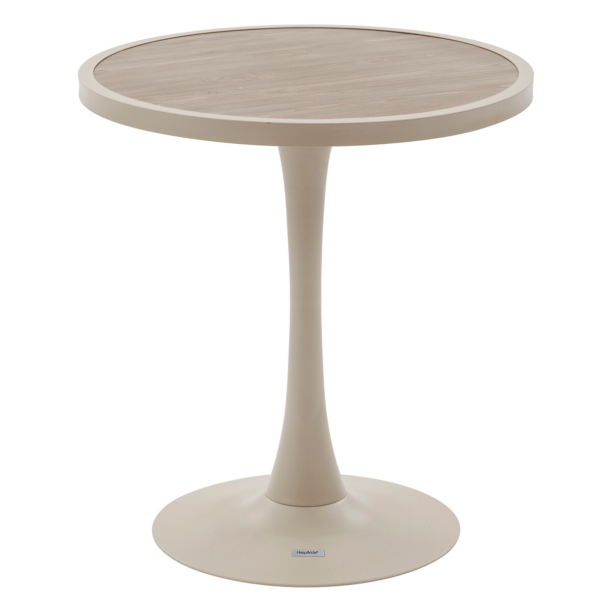 Hesperide Ensemble Table De Bistro OVIALON + 2 Fauteuils RIU Argile