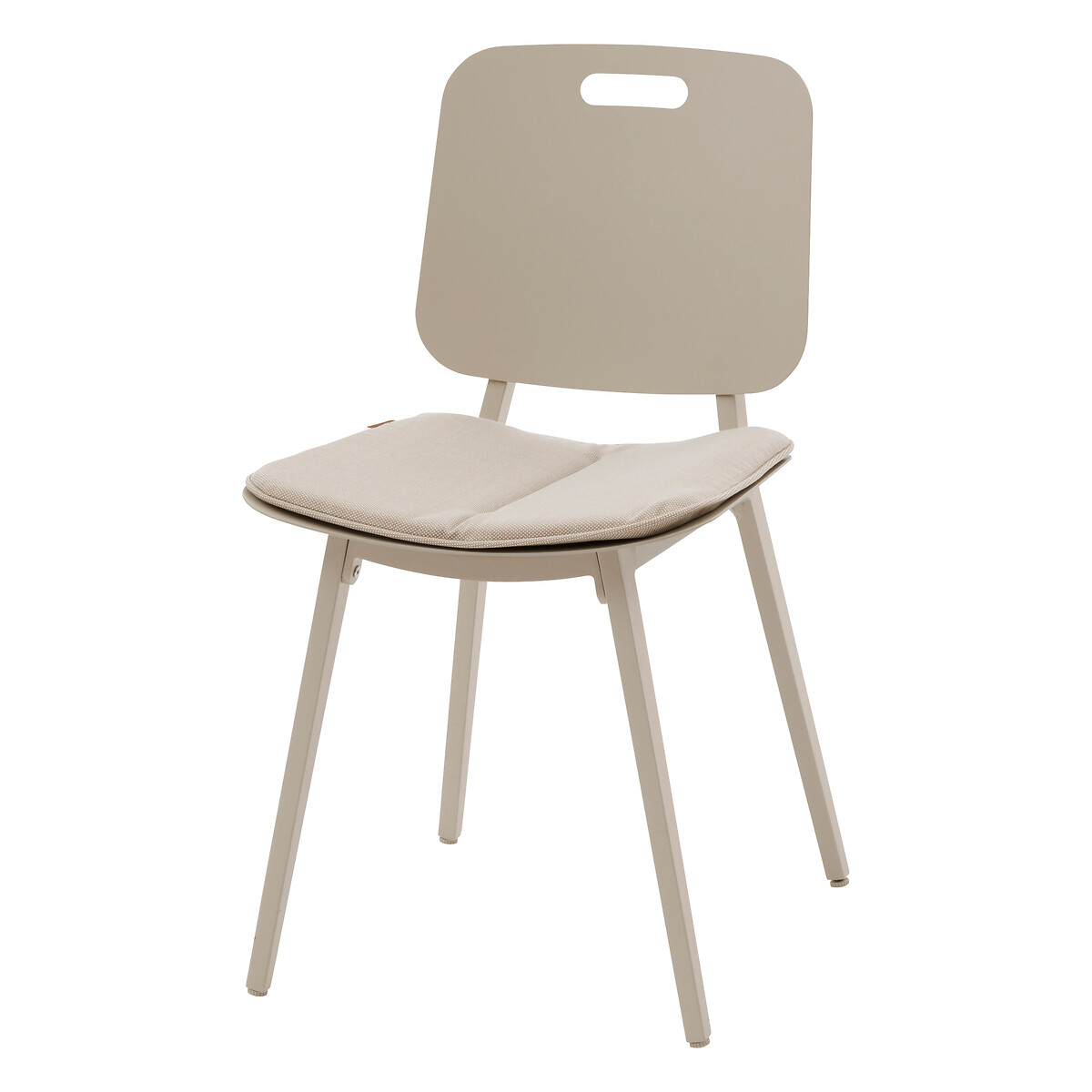 Hesperide Ensemble Table De Jardin Carrée + 2 Chaises TERZANO Argile