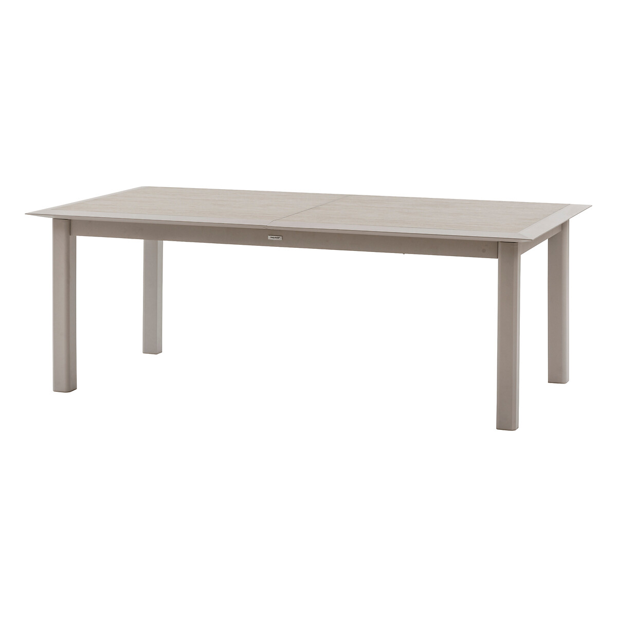 Hesperide Ensemble Table De Jardin Extensible + 12 Fauteuils Empilables ALLURE Avoine