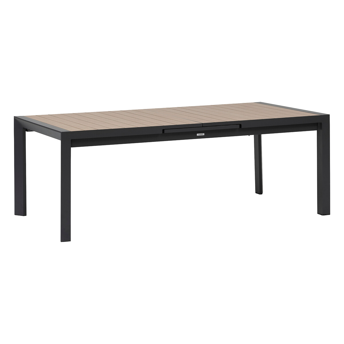 Hesperide Ensemble Table De Jardin Extensible ÉVASION + 10 Fauteuils Empilables DIESE Graphite