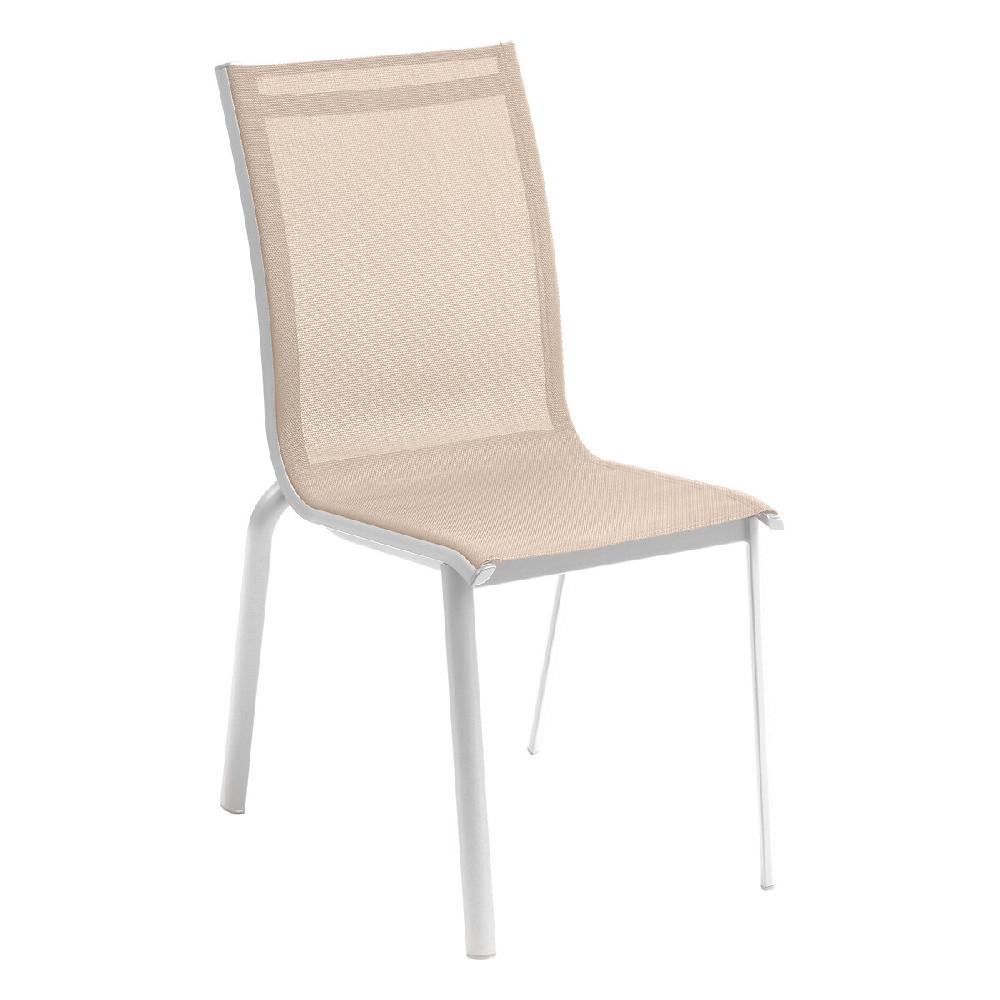 Hesperide Ensemble Table De Jardin PARADIZE + 6 Fauteuils Et 4 Chaises AXANT Blanc