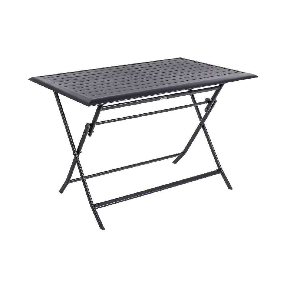 Hesperide Ensemble Table De Jardin Pliante Rectangulaire AZUA + 4 Chaises ESSENTIA Graphite