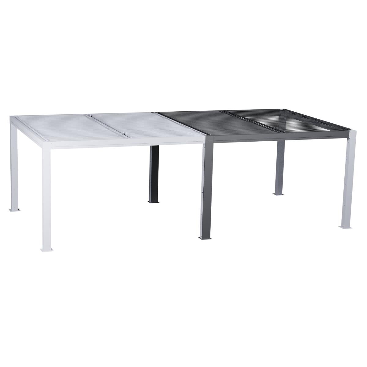 hesperide Extension latérale pour pergola bioclimatique MAJAÉ Graphite