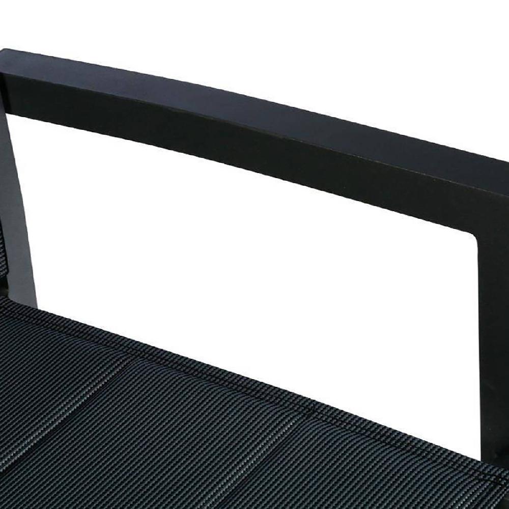 Hesperide Fauteuil De Jardin Empilable ALLURE Gris Poivre & Graphite