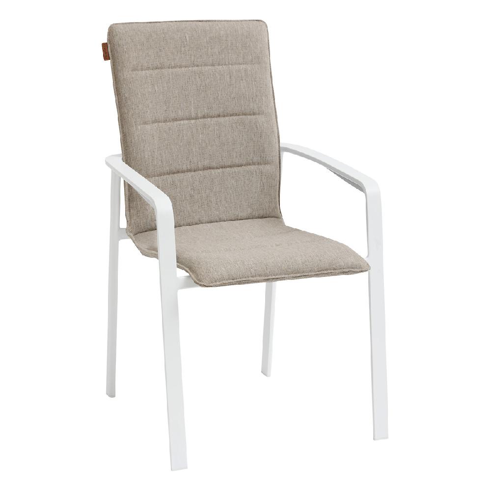 Hesperide Fauteuil De Jardin Empilable DIESE Badiane & Blanc