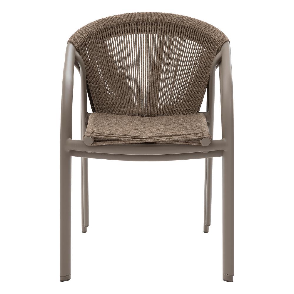 Hesperide Fauteuil De Jardin Empilable RIU Cappucino & Café