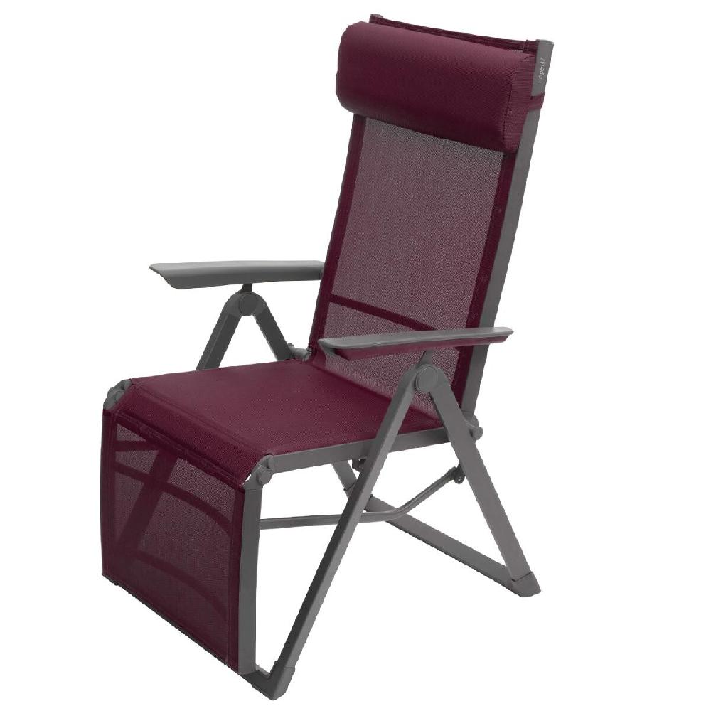Hesperide Fauteuil De Jardin Inclinable DECIMA Bordeaux & Graphite