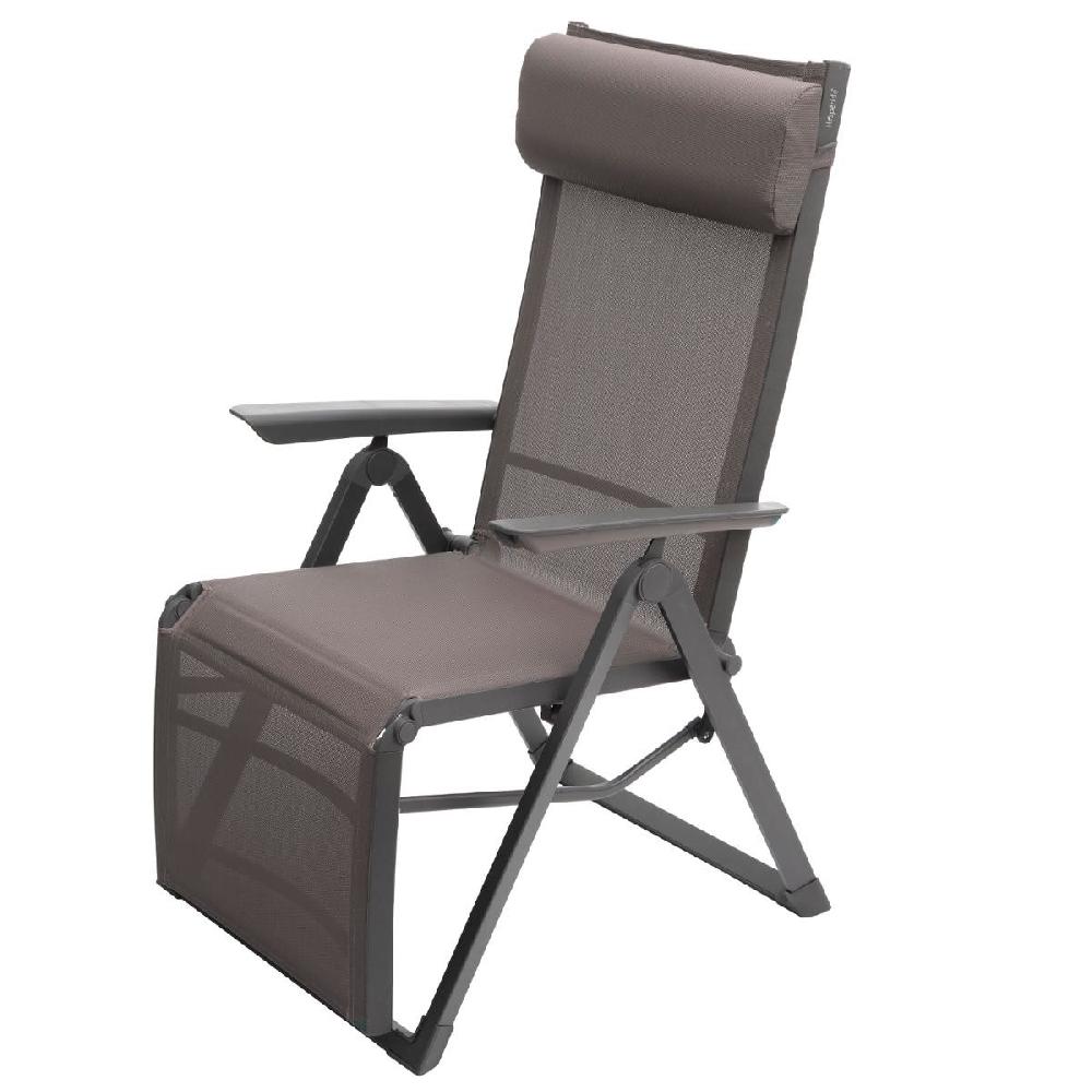 Hesperide Fauteuil De Jardin Inclinable DECIMA Noisette & Praline