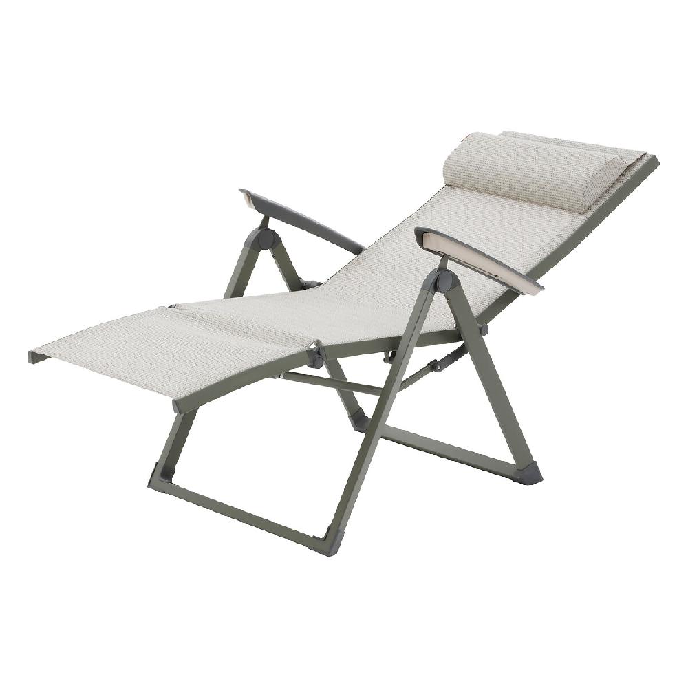 Hesperide Fauteuil De Jardin Inclinable DECIMA Vert Olive & Vert Laurier