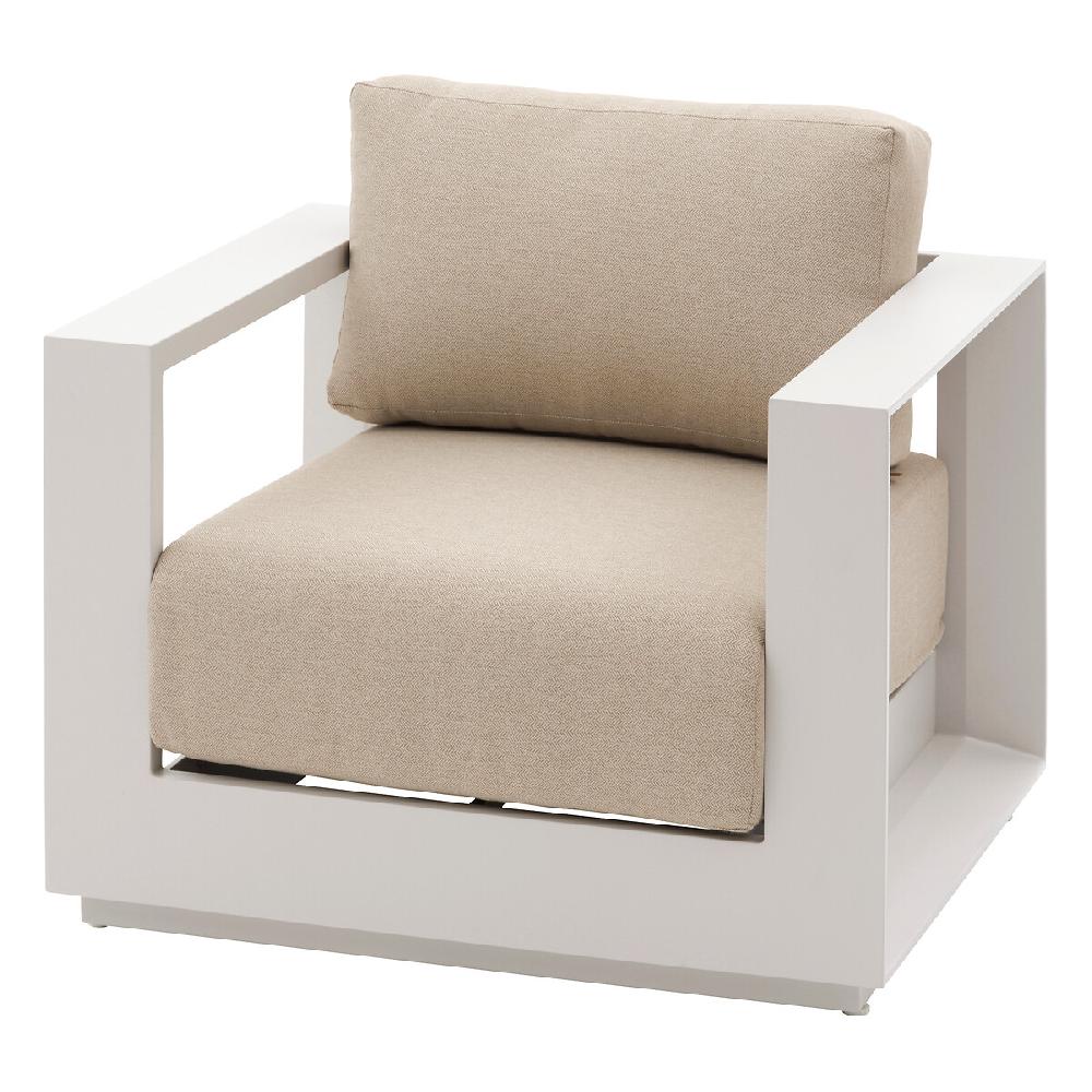 Hesperide Fauteuil De Salon De Jardin ALLURE Avoine & Beige